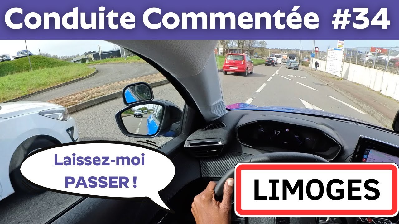 Conduite Commentée Limoges
