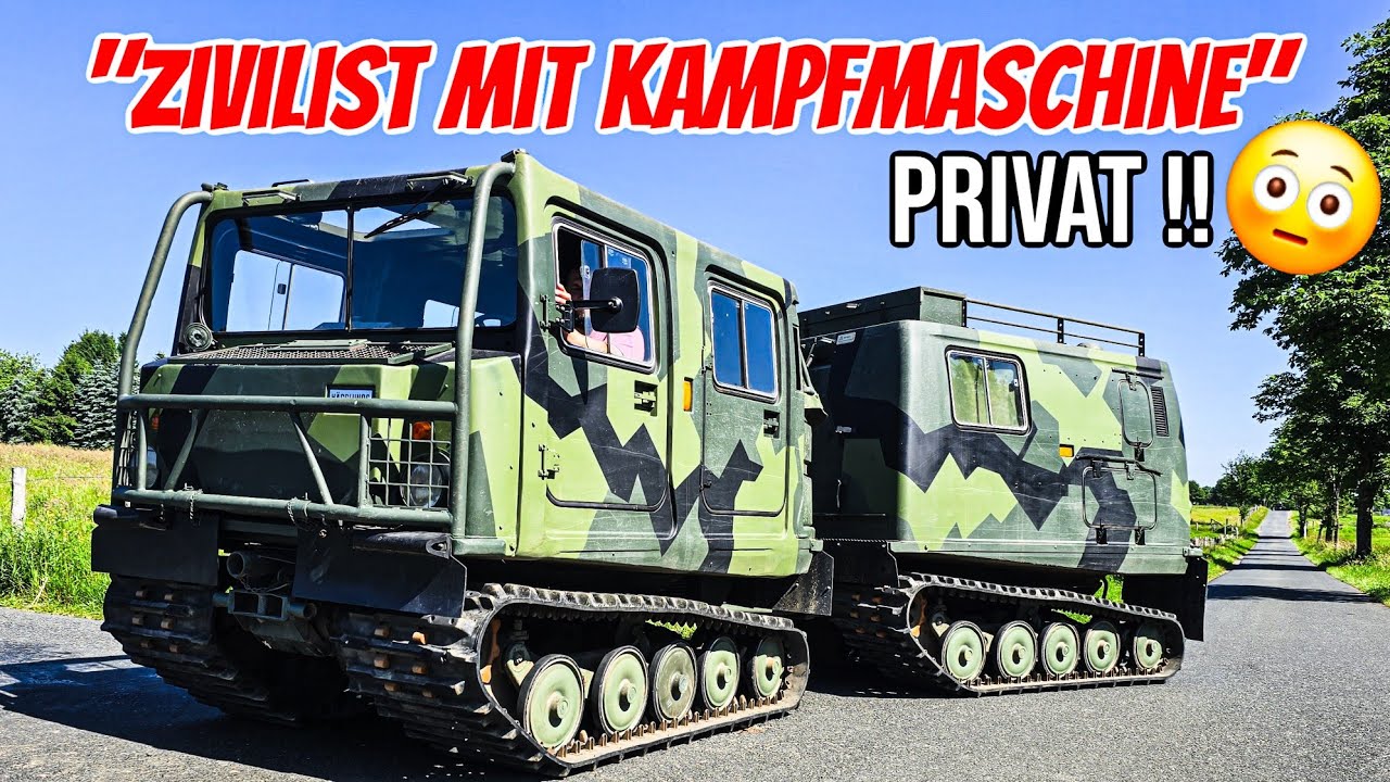 Herr der KETTEN 😳 | PRIVAT-PANZER | Next Level Drive im HAGLUNDS | #vlog 483
