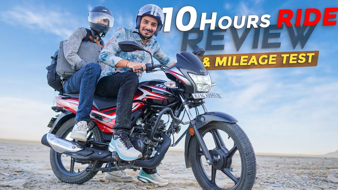 2025 TVS StaR City+ | 10 Hours Ride Review | with Pillion | Mileage Test