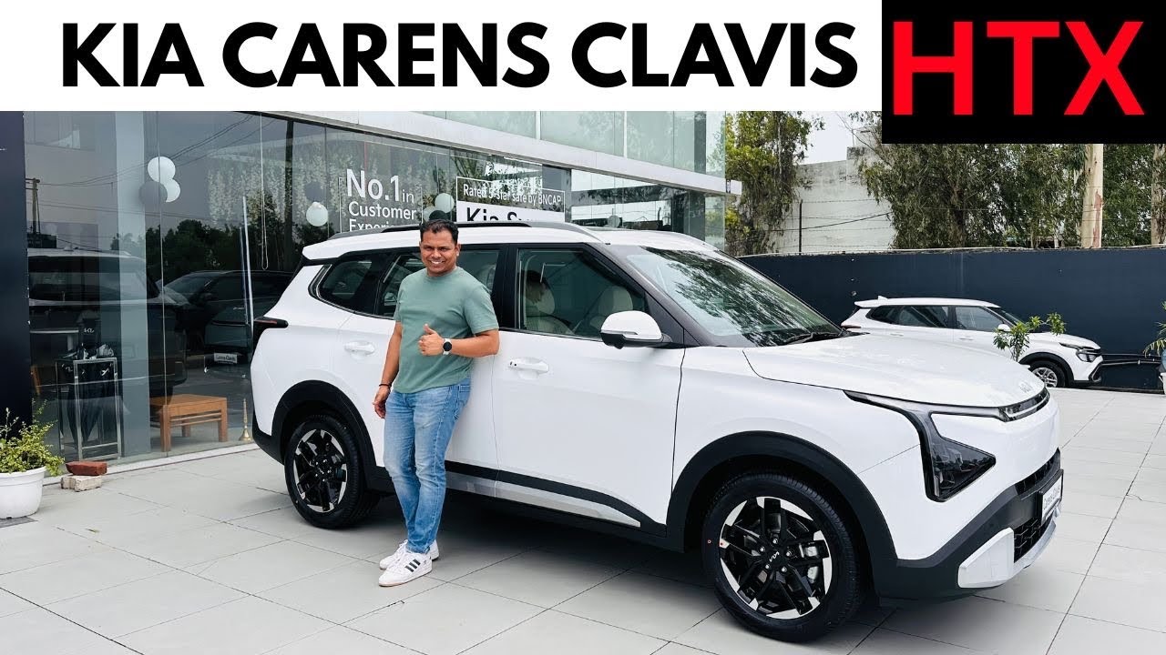 New Kia Carens Clavis HTX Diesel Walkaround | In English | Auto Quest
