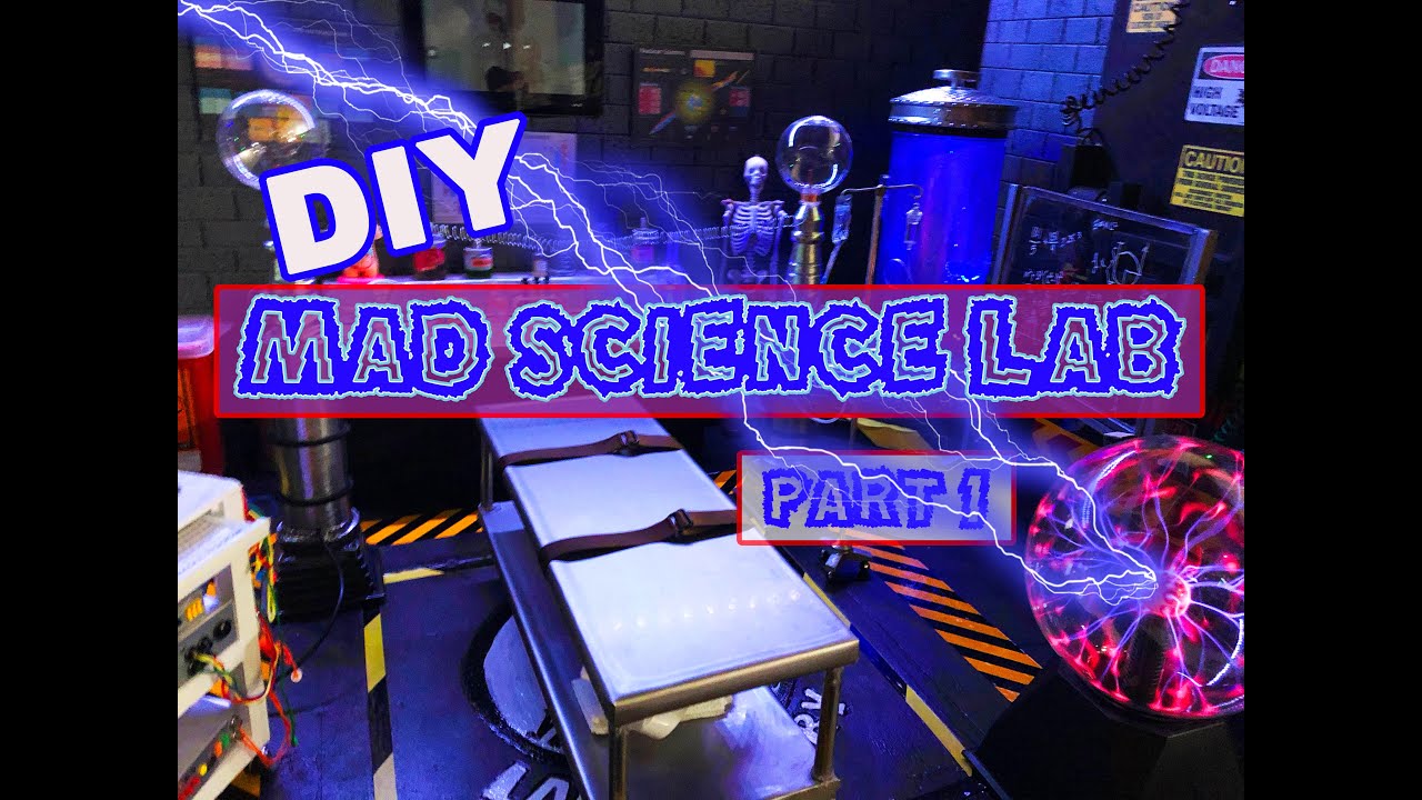 DIY- Barbie Mad Science Lab- Part 1- Walls and Floor