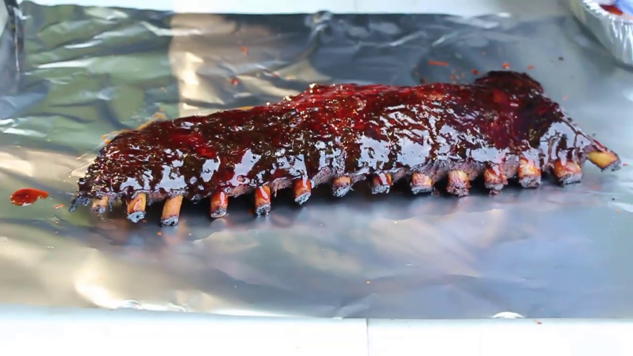 Smoked LOIN BACK RIBS (Signature techniques)