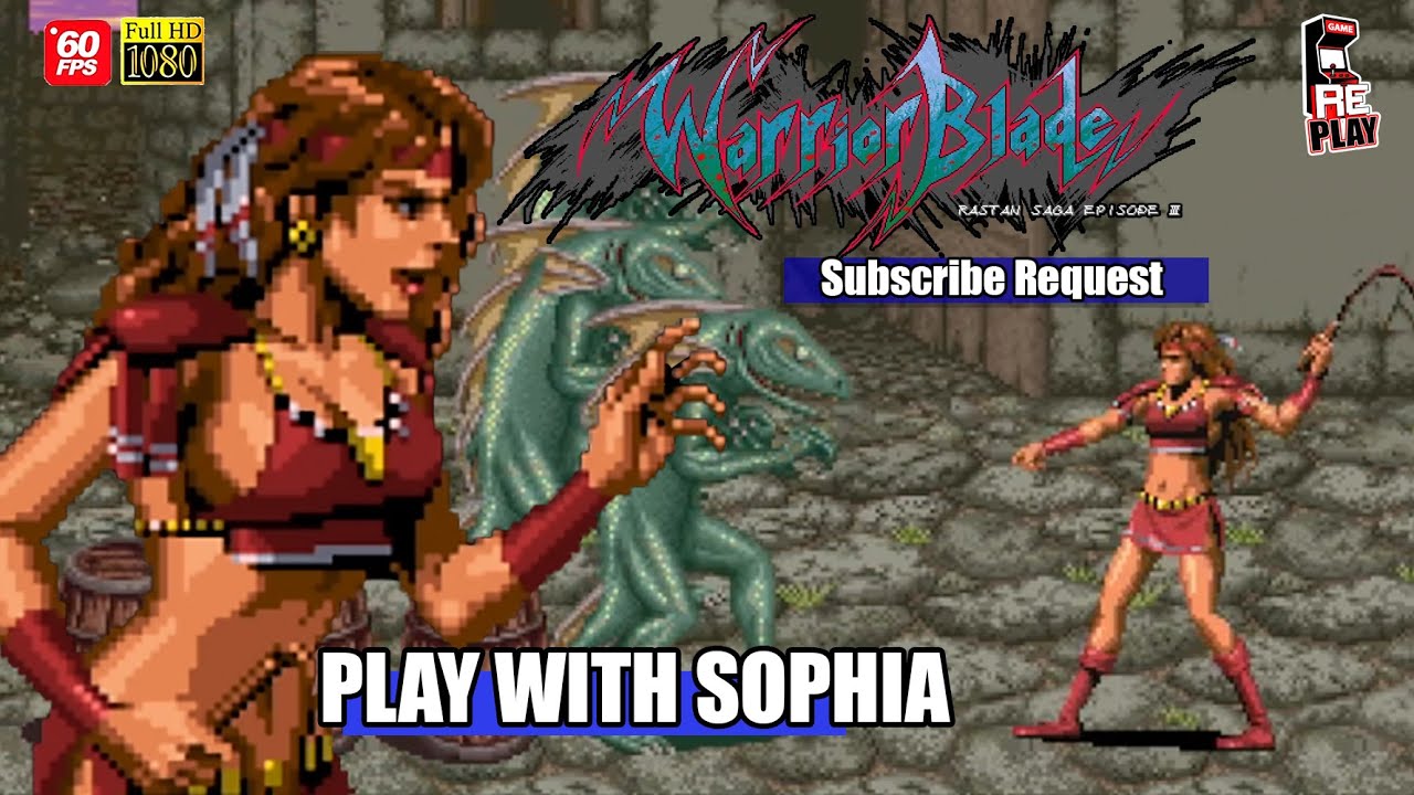 Warrior Blade: Rastan Saga 3 [ARCADE] Full Gameplay Longplay / ウォリアーブレード