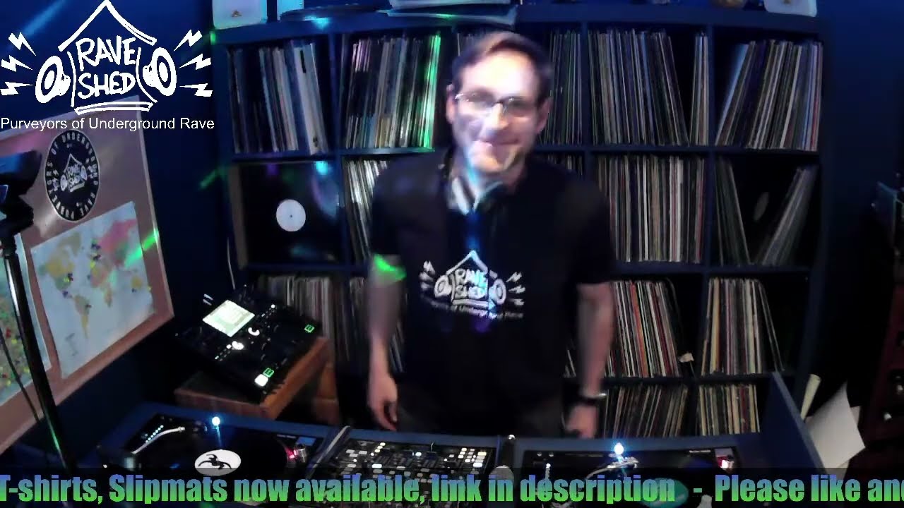 Rave Shed Episode 048 old skool rave Vinyl Hardcore live