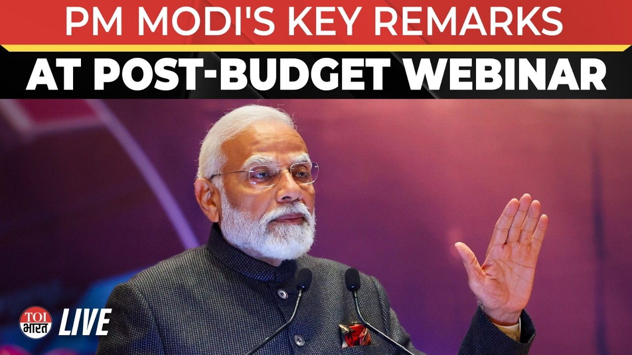 LIVE: PM Modi Addresses Post-Budget Webinar On 'Sustaining & Strengthening Economic Growth'