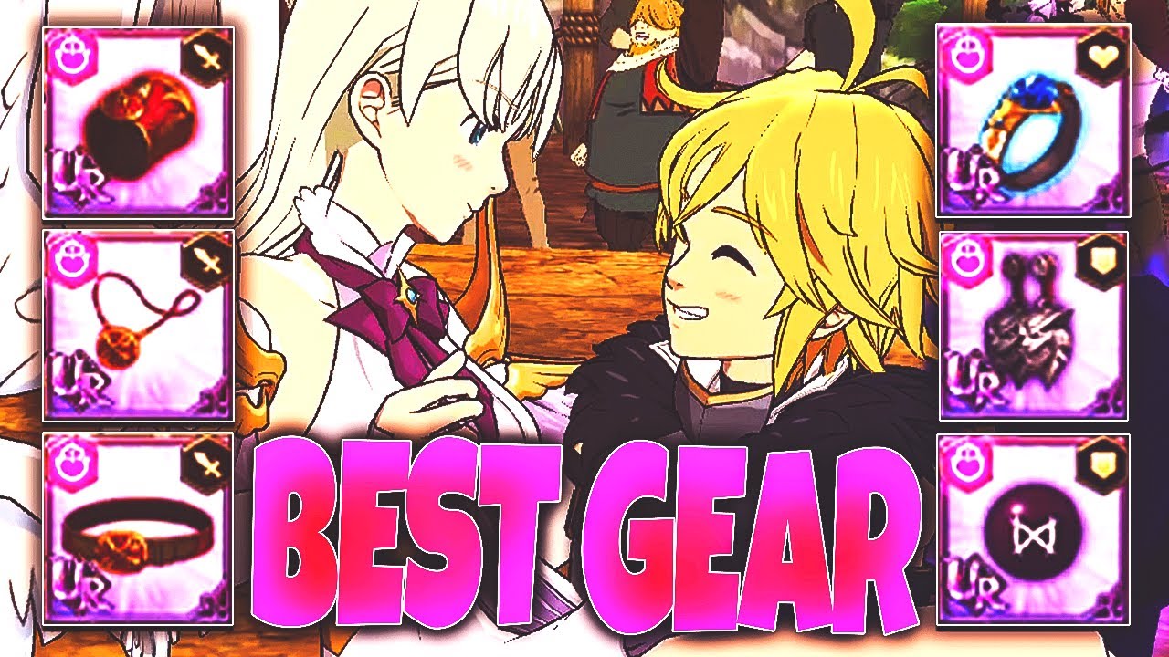 ATK CRIT OR HP DEF? MELIODAS & ELIZABETH BEST GEAR SET! 7DS GRAND CROSS