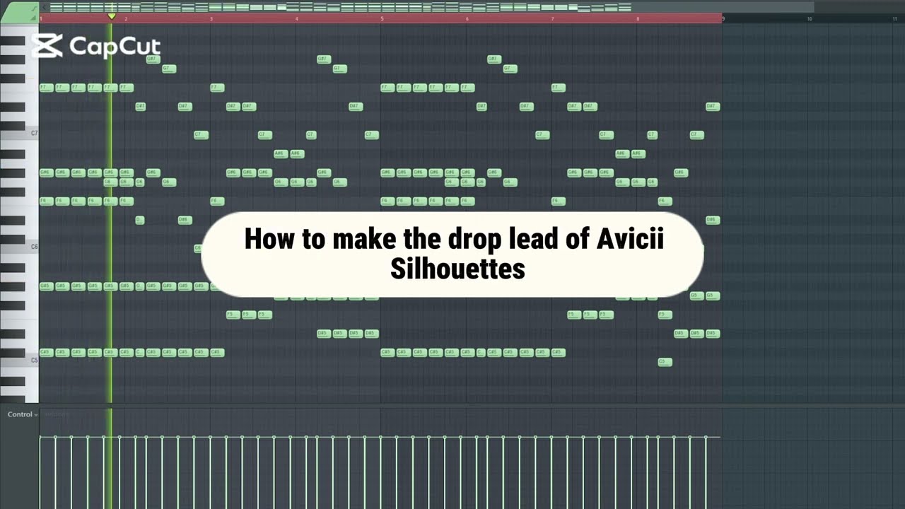 How to make The Drop Lead of Avicii Silhouettes