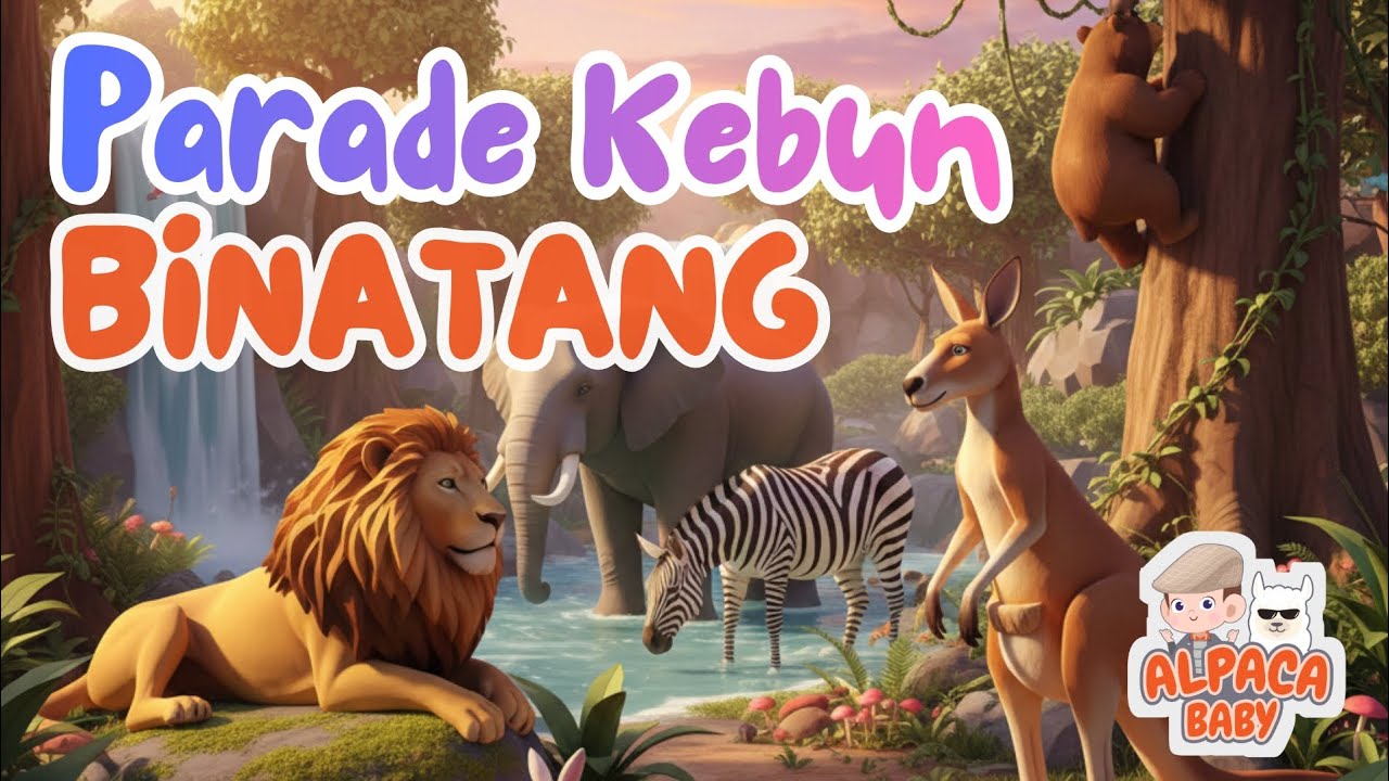 Parade Kebun Binatang | Lagu Anak Ceria