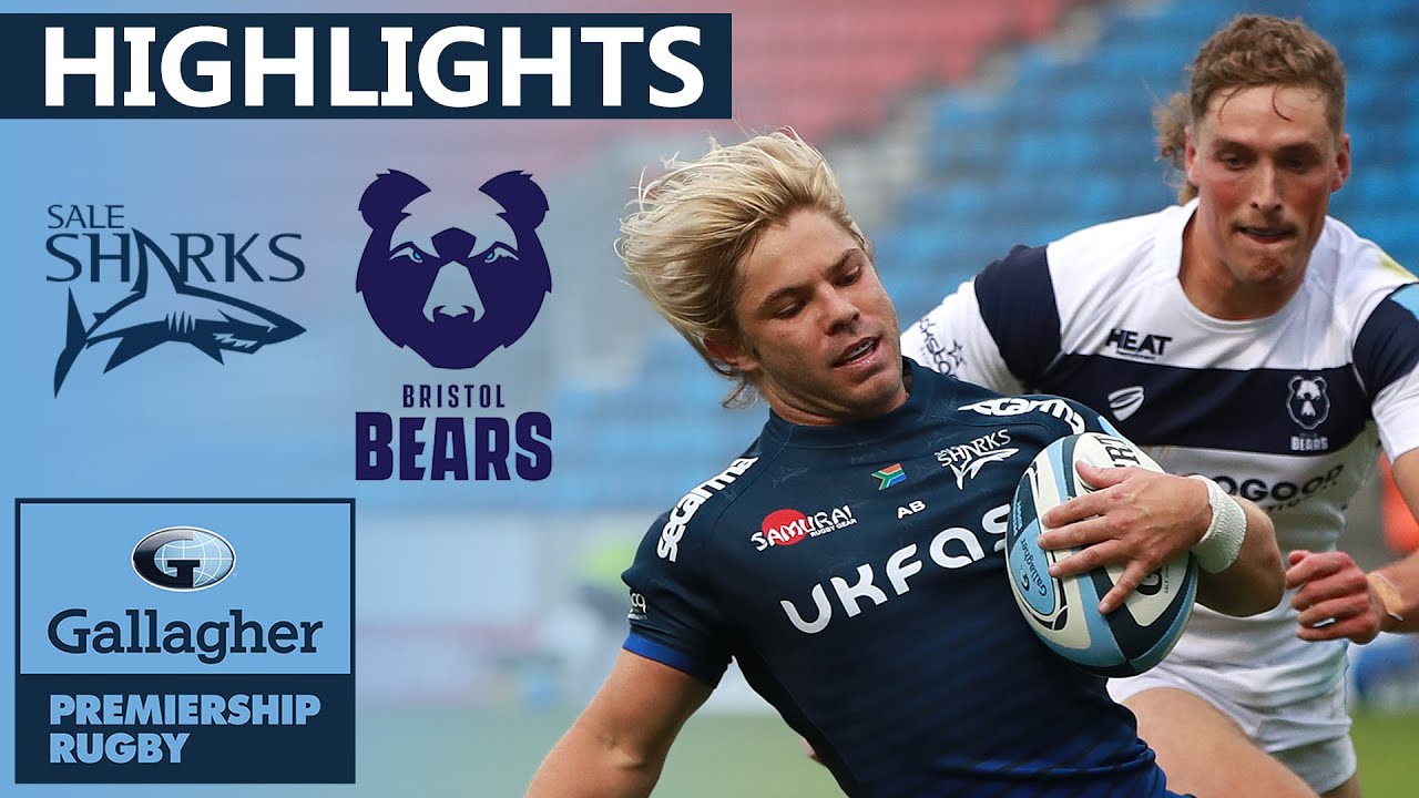 Sale v Bristol - HIGHLIGHTS |  3 Tries in 20 Minutes in Dominating Match! | Gallagher Premiership