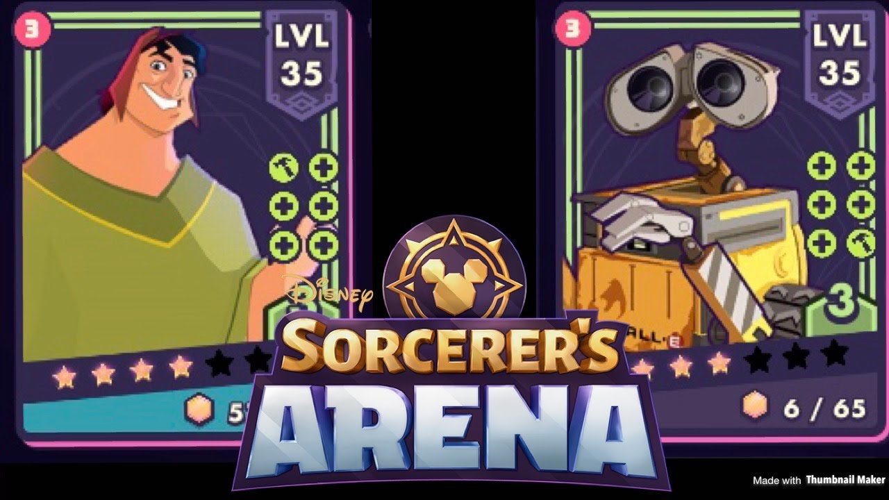 Disney Sorcerer's Arena - Heroes Campaign with Pacha and WALL-E