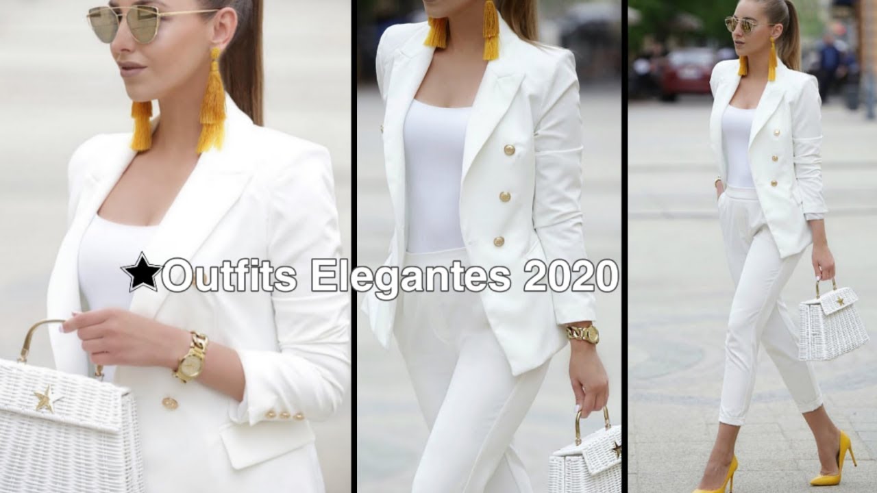 OUTFITS 2020 💋OUTFITS ELEGANTES MODA MUJER 2020 TIPS PARA SER ELEGANTE