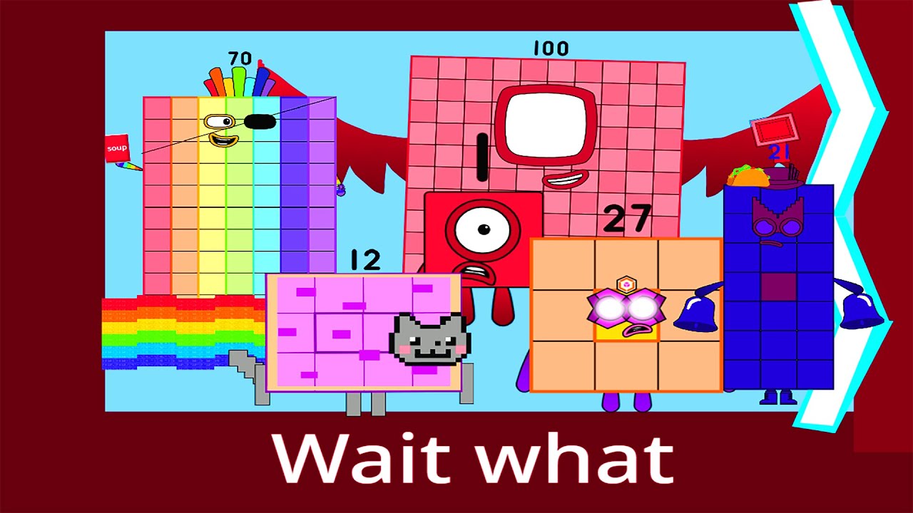 Memeblocks band (1-100) Remake With Meme Face