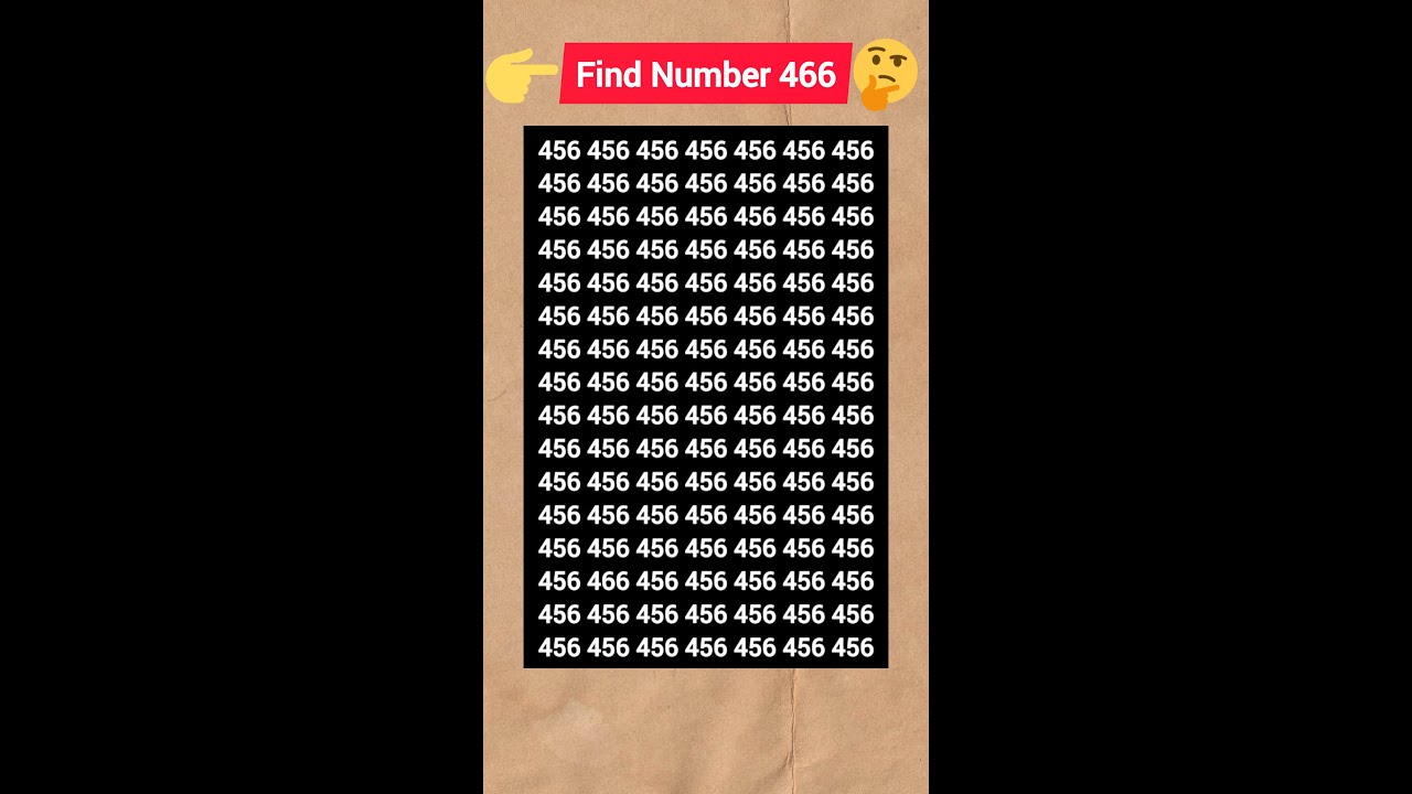 Only Sharp Eyes Can Find 466 👀🔥 | Live