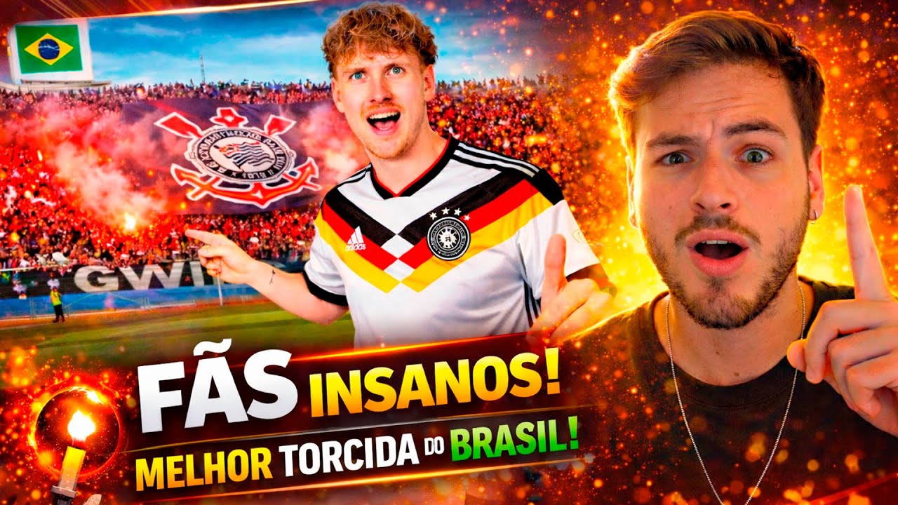 Eu Assisti a MELHOR TORCIDA do BRASIL! - REACT