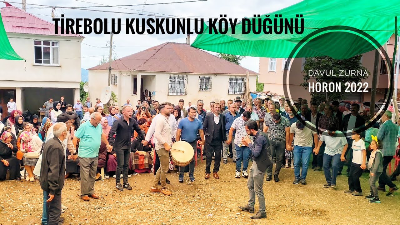 Cem yaylı & Uğur keskin Tirebolu Kuskunlu köy düğünü | Davul Zurna Horon