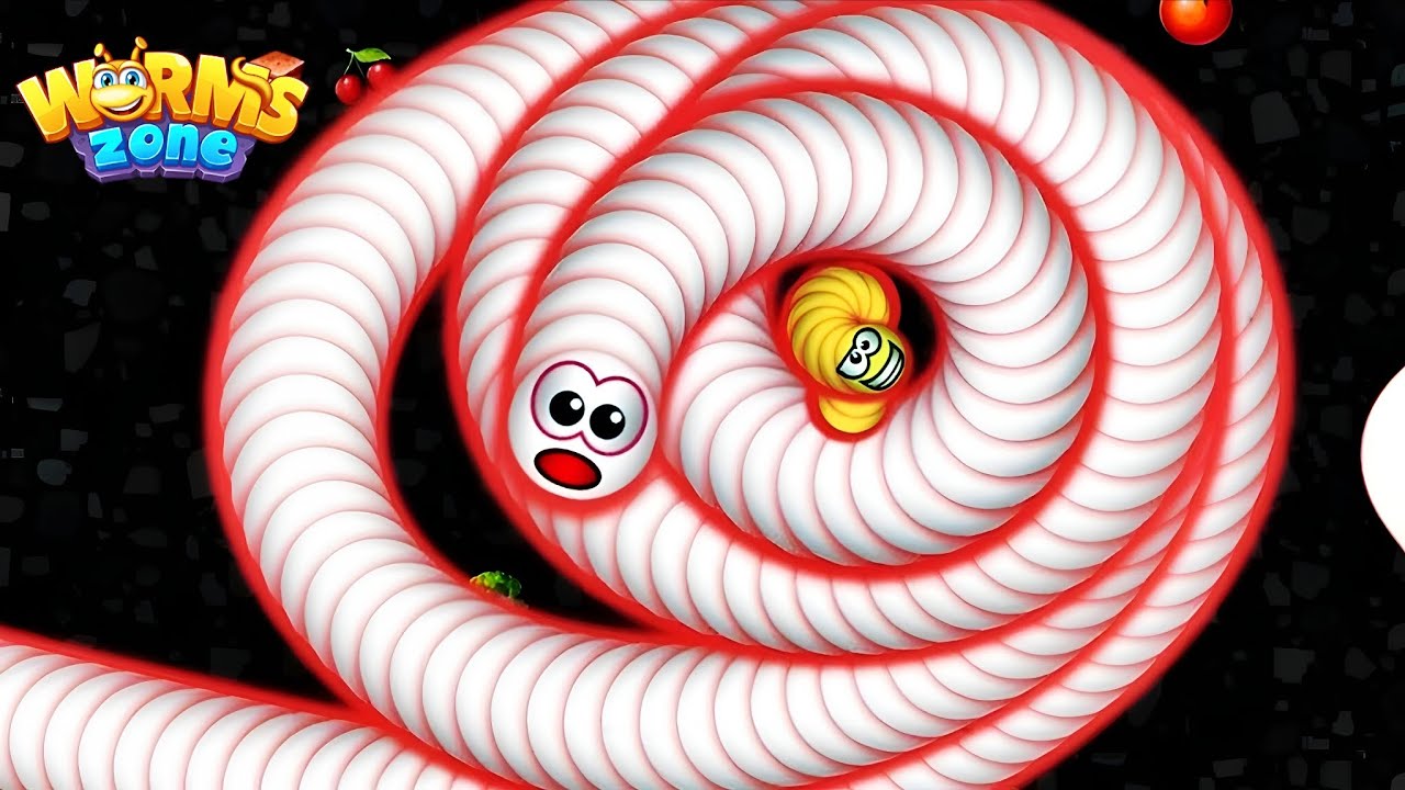 I Reached Top 1 Highest Score Record || Worms Zone Gamplay Walkthrough 
