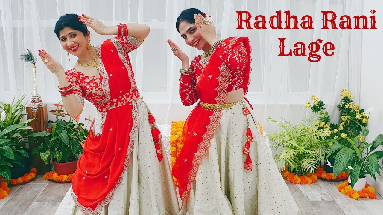 RADHA RANI LAGE-Semi Classical Folk Fusion| Krishna Bhajan| DanceriansStudio Choreography