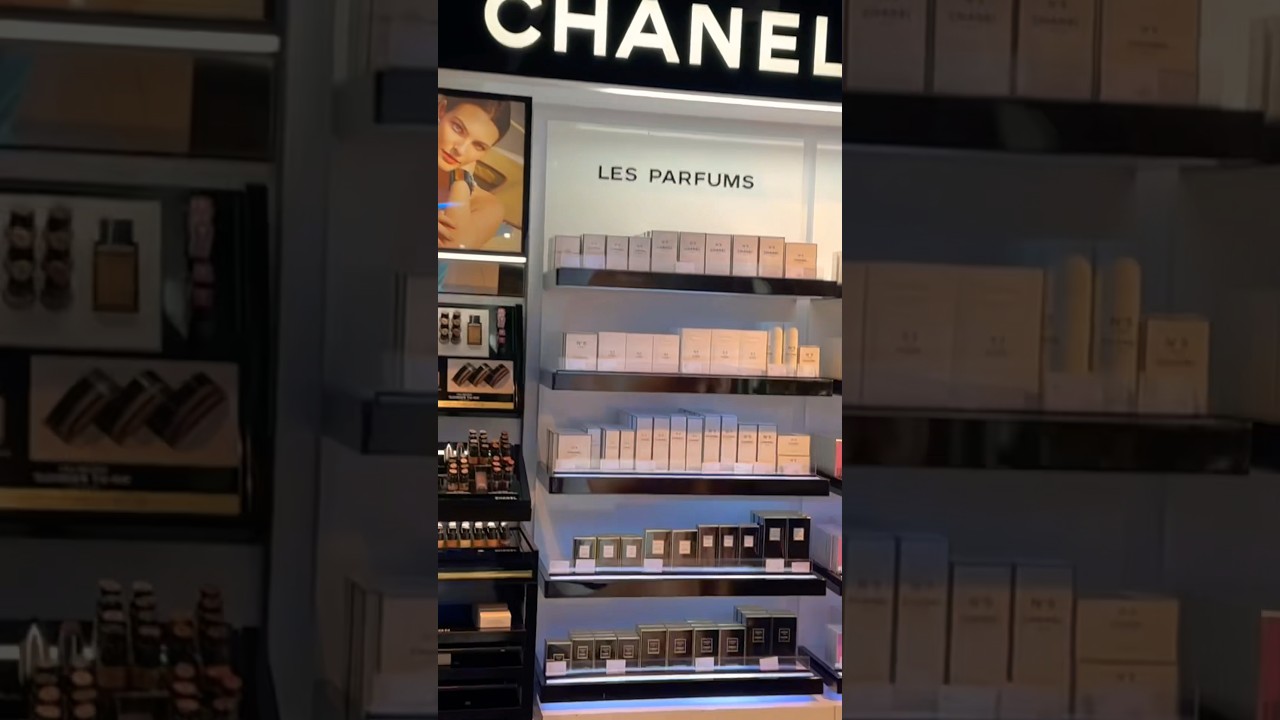 Chanel Dior Perfume at Manchester Duty Free