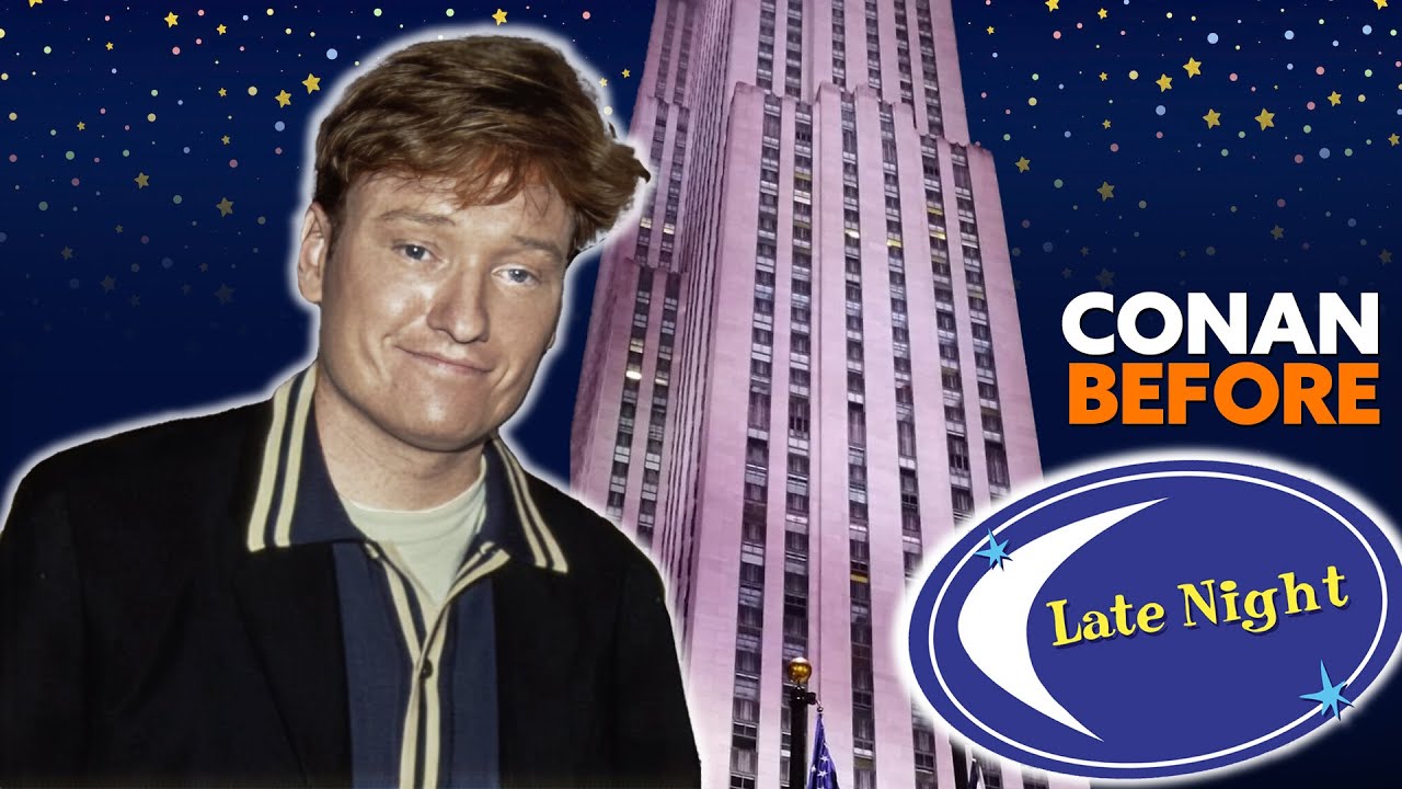 Conan O'Brien on the Today Show in May 1993
