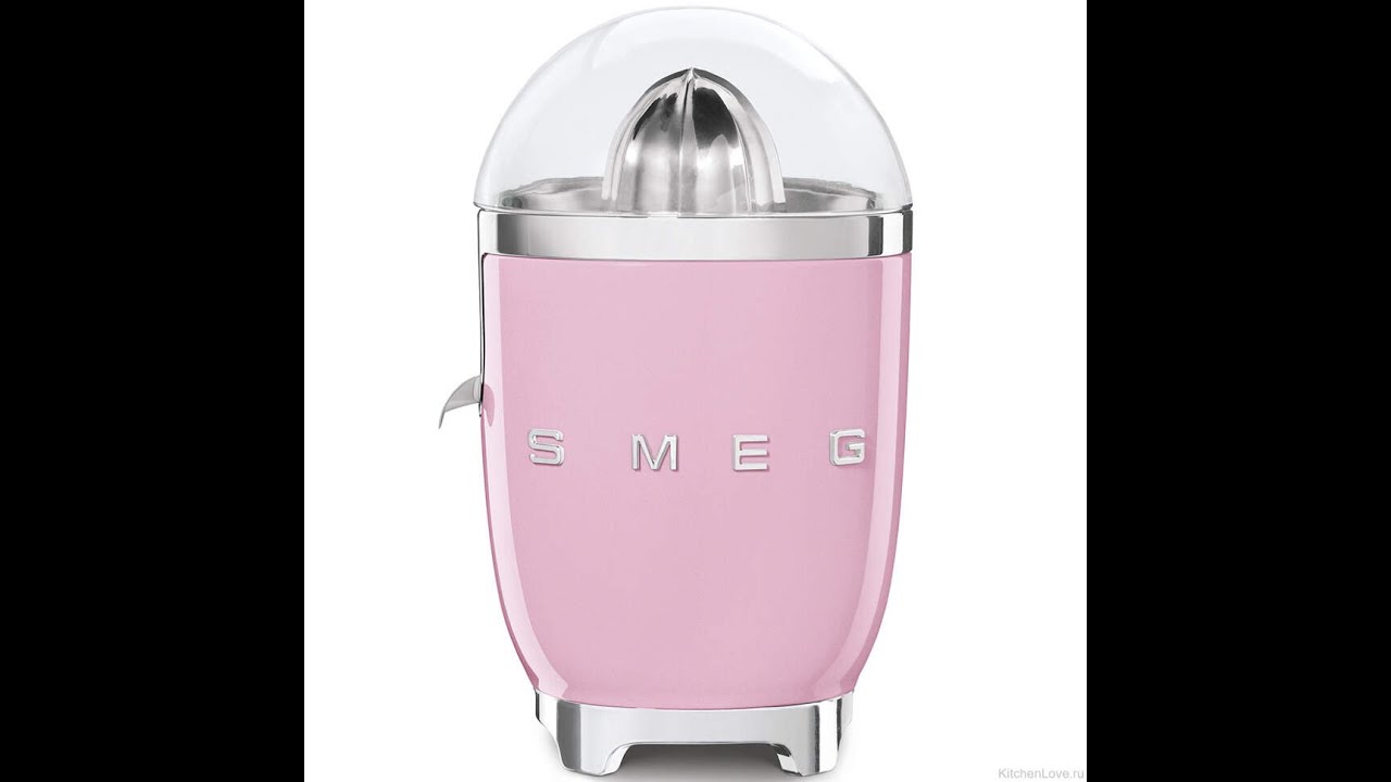Соковыжималка Smeg CJF01CREU  КРАТКИЙ ОБЗОР