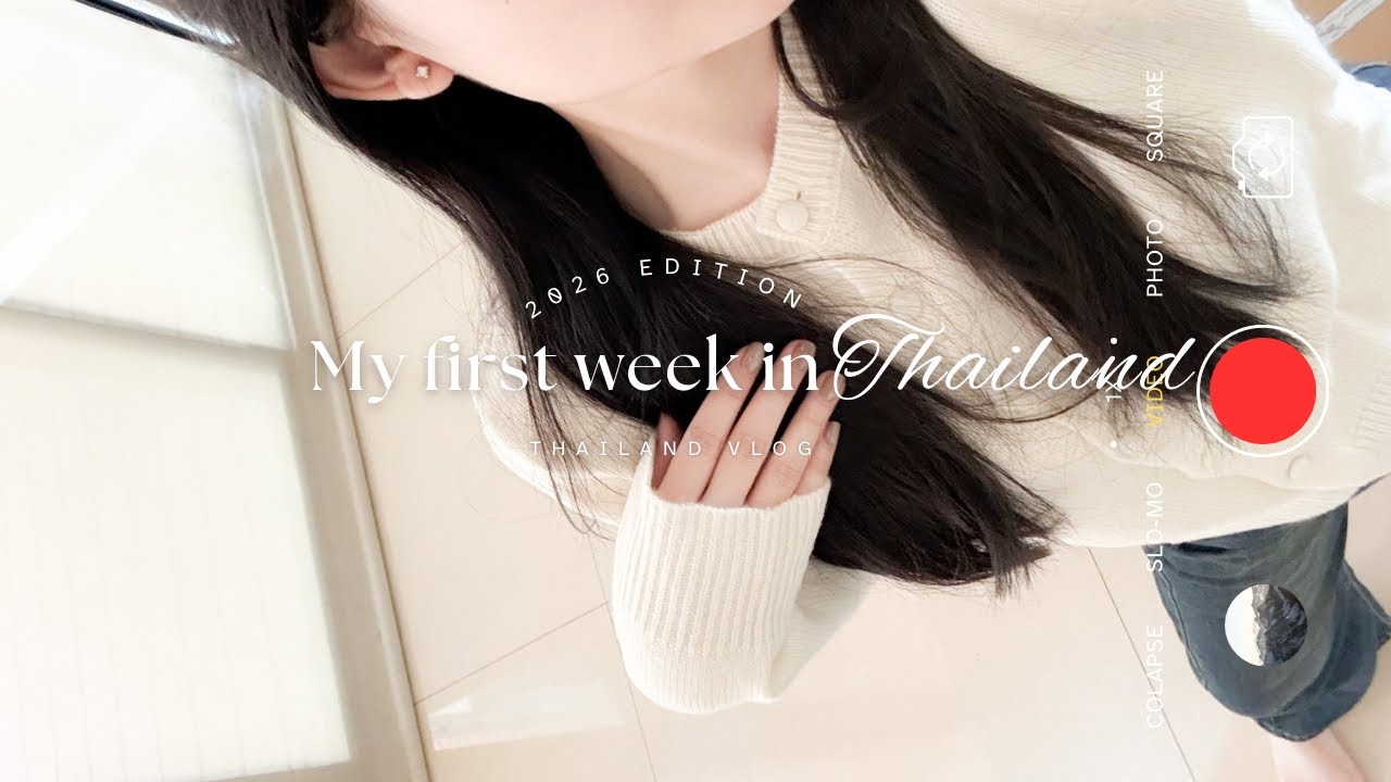 🏡My first week back in Thailand: กลับไทยแล้วเป็นยังไงบ้าง? | Enuntr