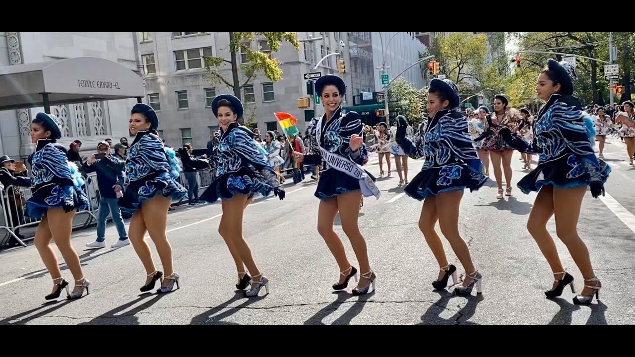 FFCCU San Simón Sucre Desfile de la Hispanidad en Nueva York 2019