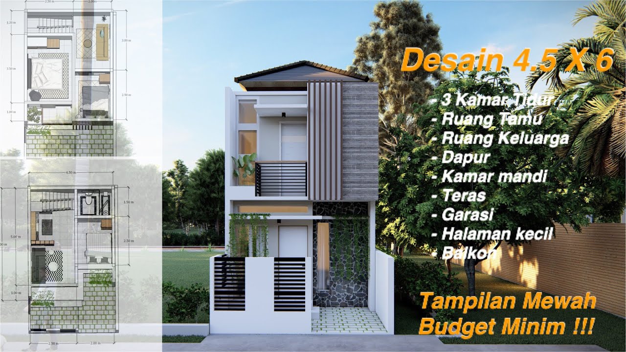 Renovasi rumah - 4.5X6 Lahan segini Fasilitas bisa Lengkap ?Tonton sendiri kalo ga percaya !!!