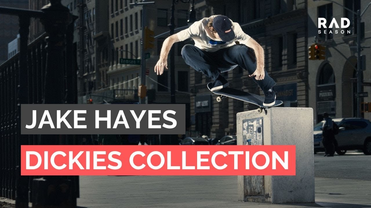 Sarah Crockett, Global CMO at Dickies and Jake Hayes Pro Skateboarder