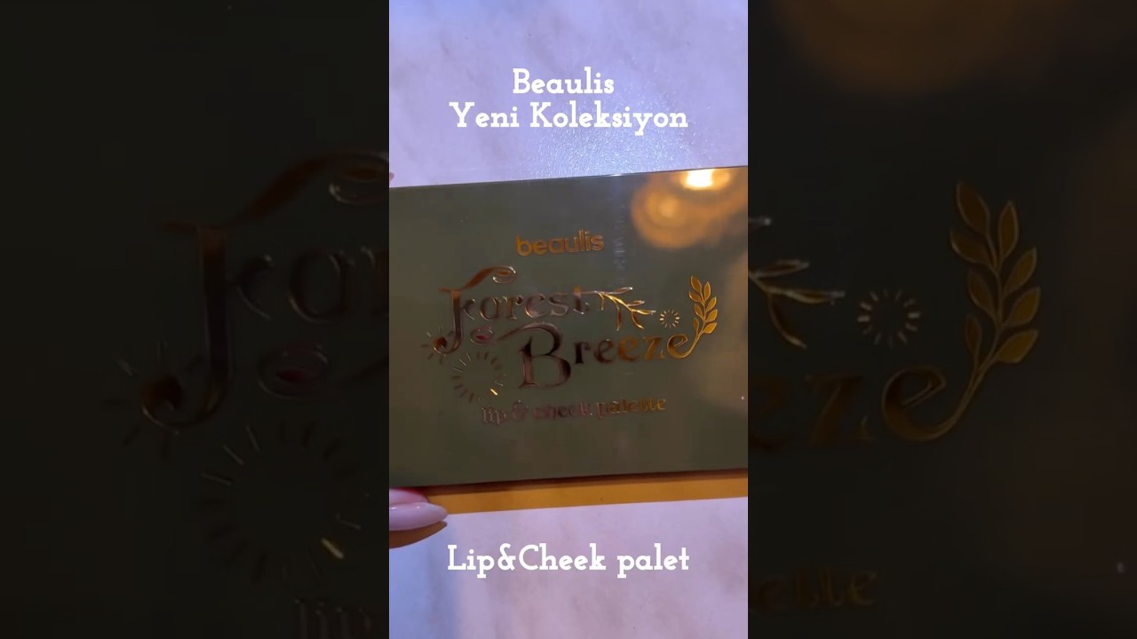 Beaulis yeni koleksiyon lip&cheek paleti ✨ 