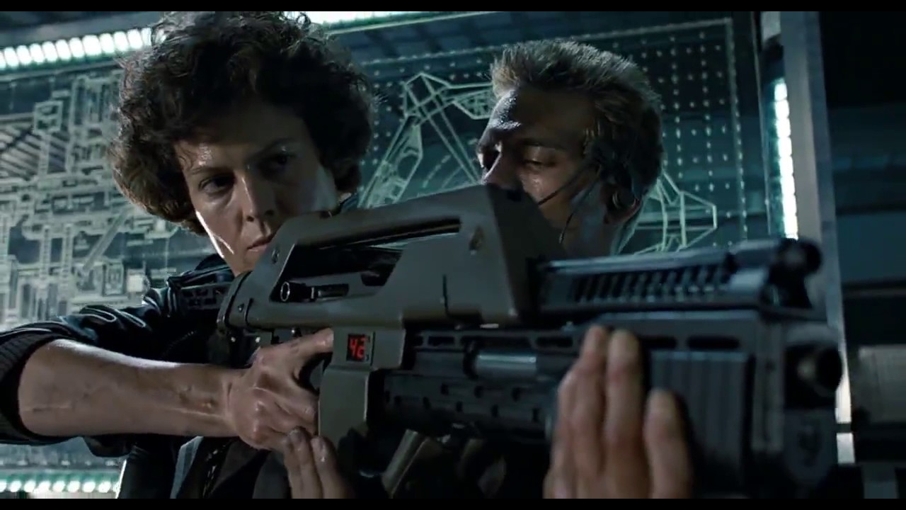 Aliens - How to use a Pulse Rifle 