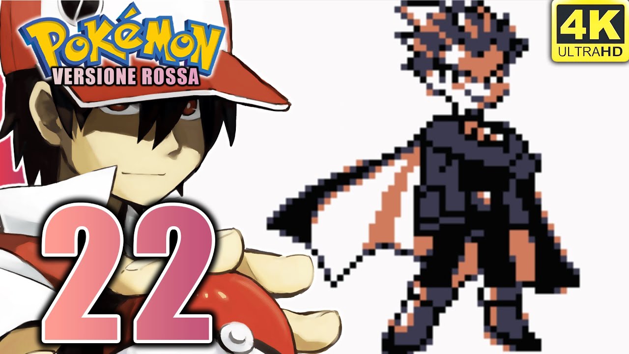 Pok&eacute;mon Rosso ITA #22 - Lega Pok&eacute;mon - Gameplay Walkthrough No Commentary