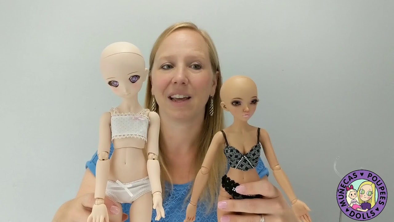 Mini Dollfie Dream and Minifee Doll Size Comparison