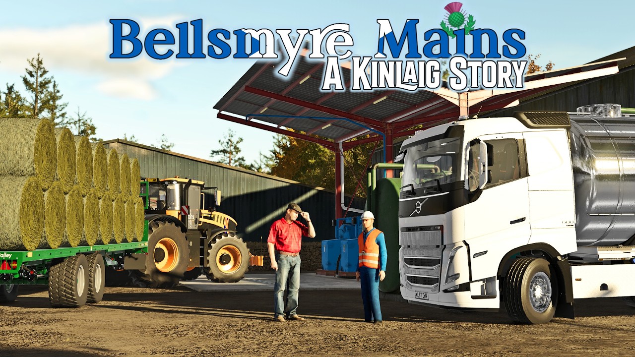 A FOOT MASSAGE?! - Bellsmyre Mains : A Kinlaig Story - Episode 6 - Farming Simulator 25