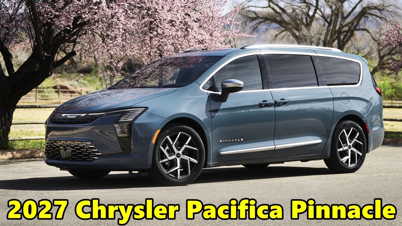 All-New 2027 Chrysler Pacifica Pinnacle - Driving, Exterior, and Interior