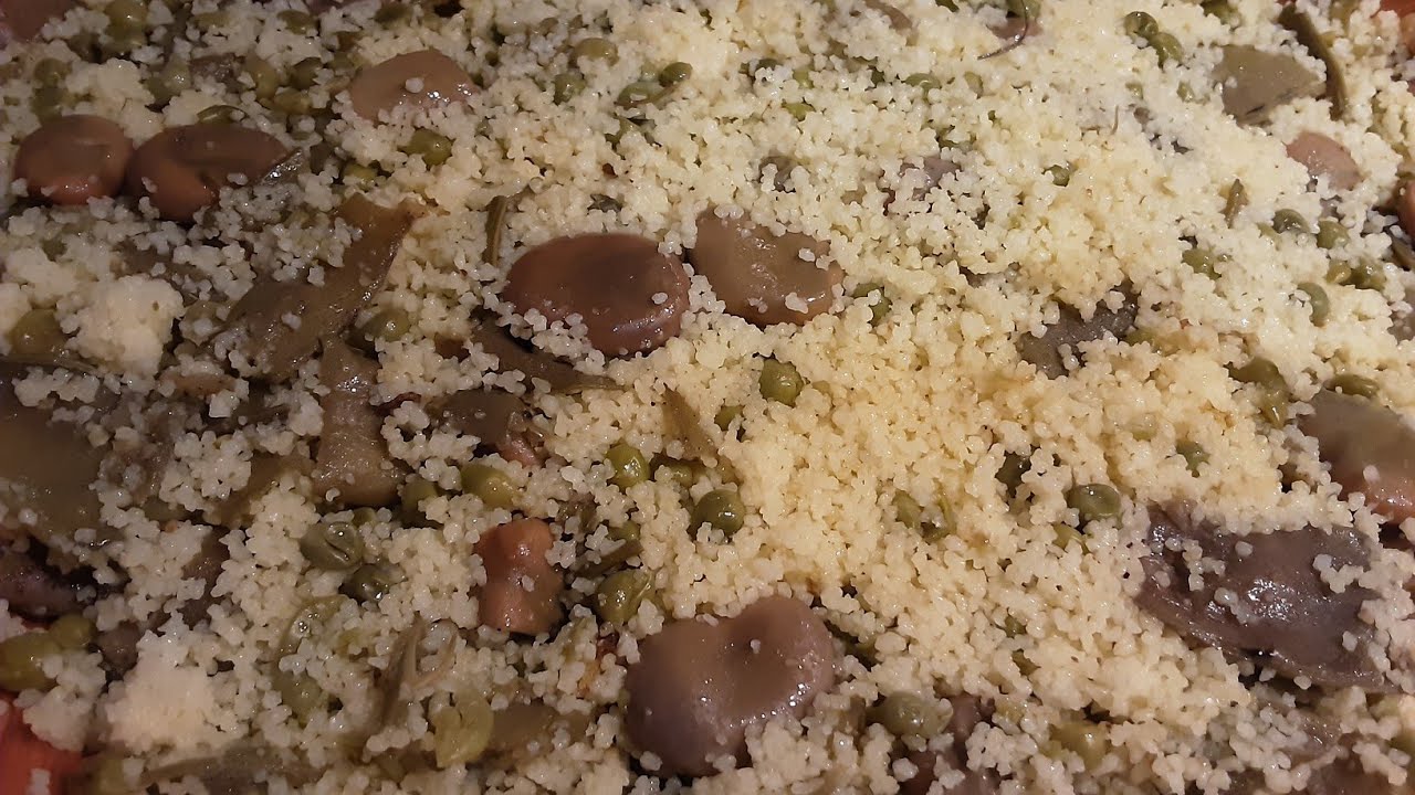 Couscous kabyle aux fèves fraîche