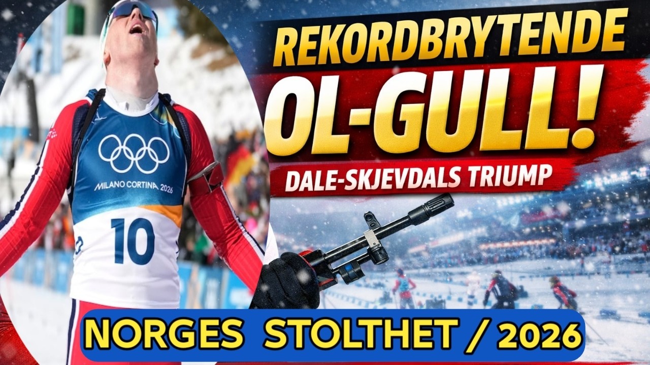 Johannes Dale‑Skjevdal: Norges rekordbrytende OL-gull i skiskyting.