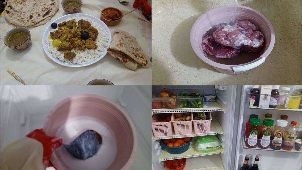 تنضيف الثلاجه قبل مسواك  رمضان الهروب من ضجيج  الحياة