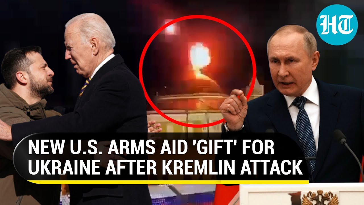U.S. complicit in Kyiv's 'terror act'? Russia rages as Biden 'gifts' more arms after Kremlin attack