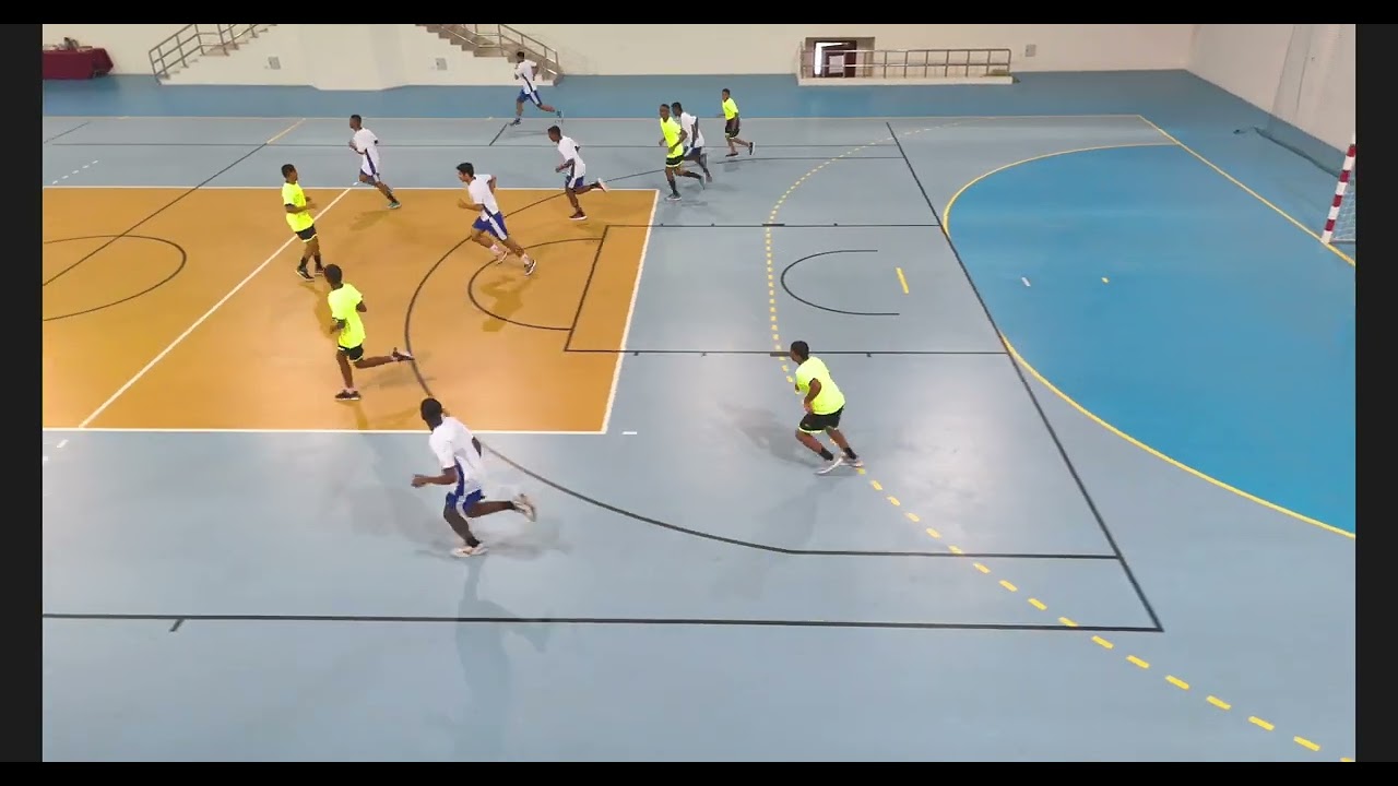 خط التشكيل الهجوم (5-1) كرة اليد