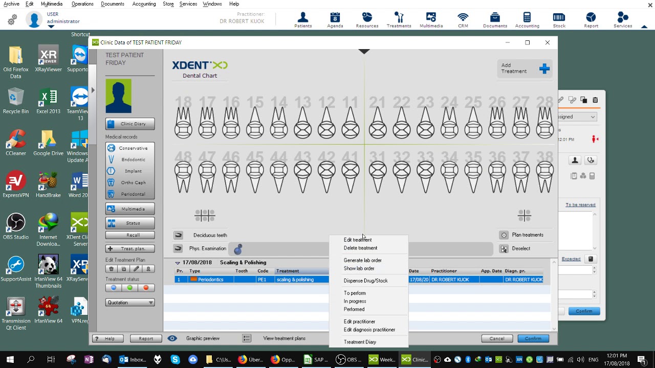 XDent - Quick Daily Workflow