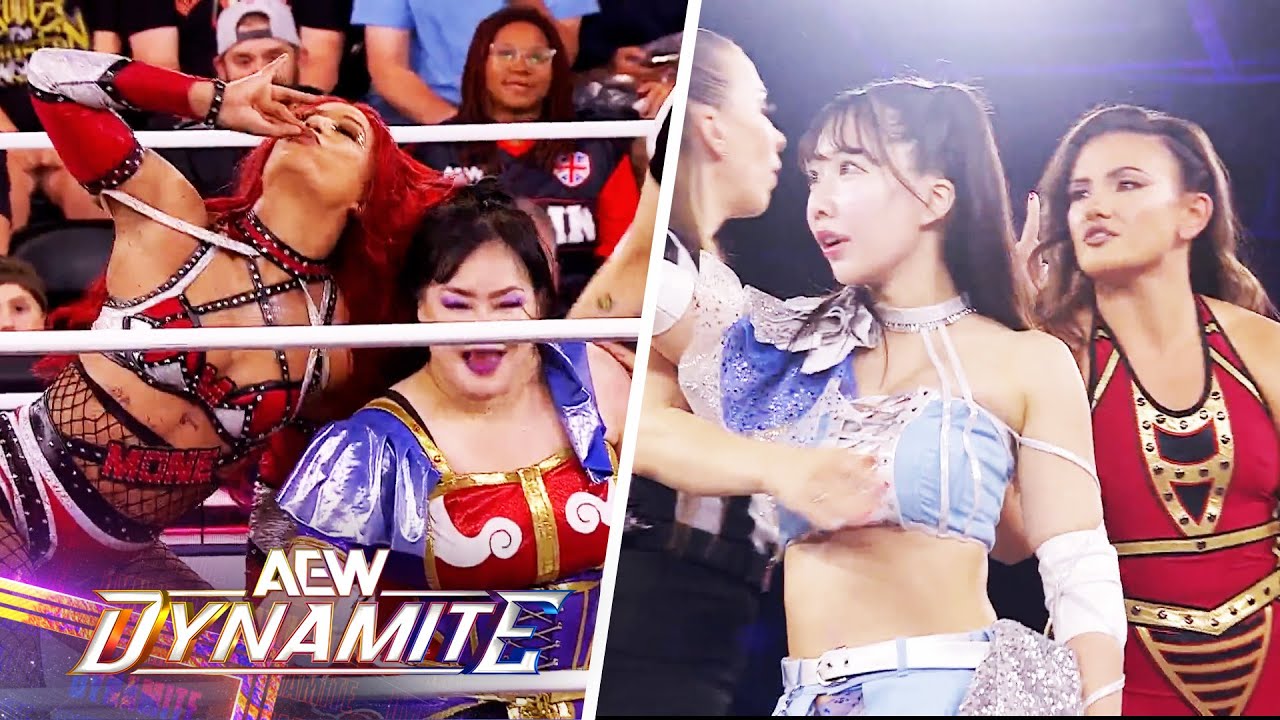 RIHO & Alex Windsor vs Mercedes Moné & Emi Sakura: Match Highlights! | AEW Dynamite, 9/10/25