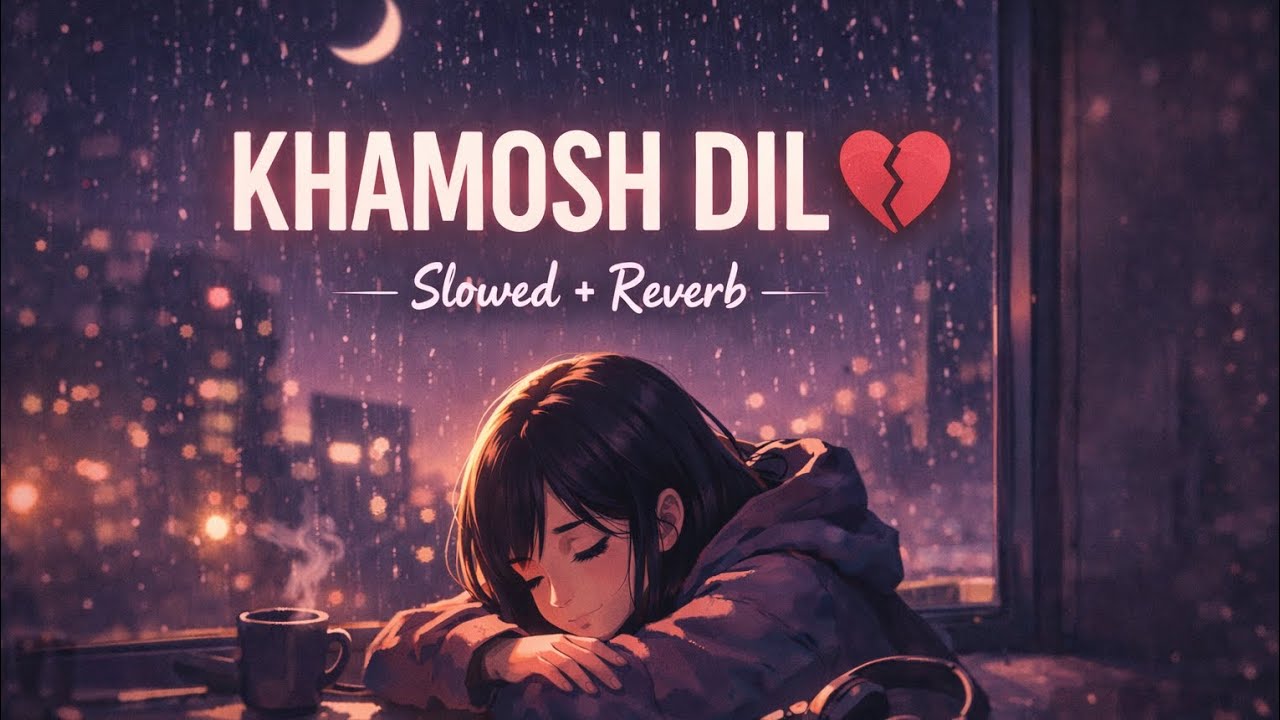 Khamosh Dil Ki Kahani 💔 | Slowed + Reverb | Emotional Hindi LoFi Song 🌙🎧