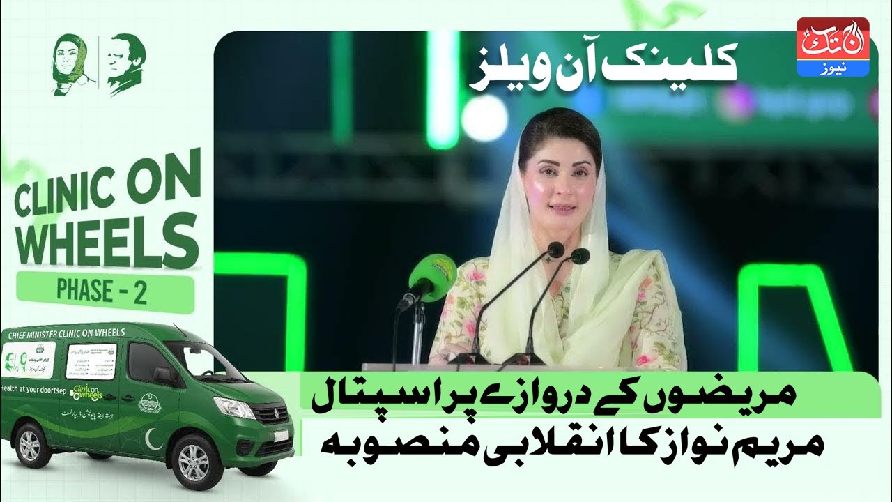 Clinic on Wells: Maryam Nawaz revolutionary project, health facilities  at the doorstep of patients