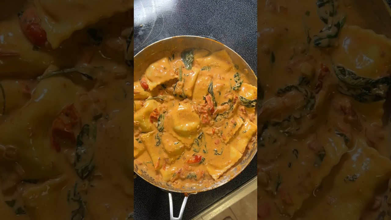 Homemade Sausage Ravioli!