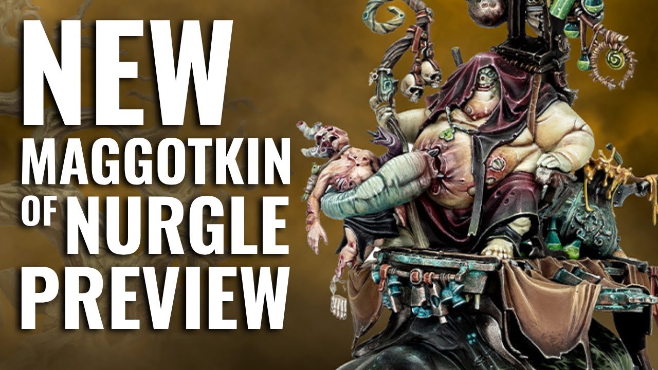 Disgustlingly GOOD New Maggotkin Of Nurgle Miniatures Previewed For Warhammer Age Of Sigmar