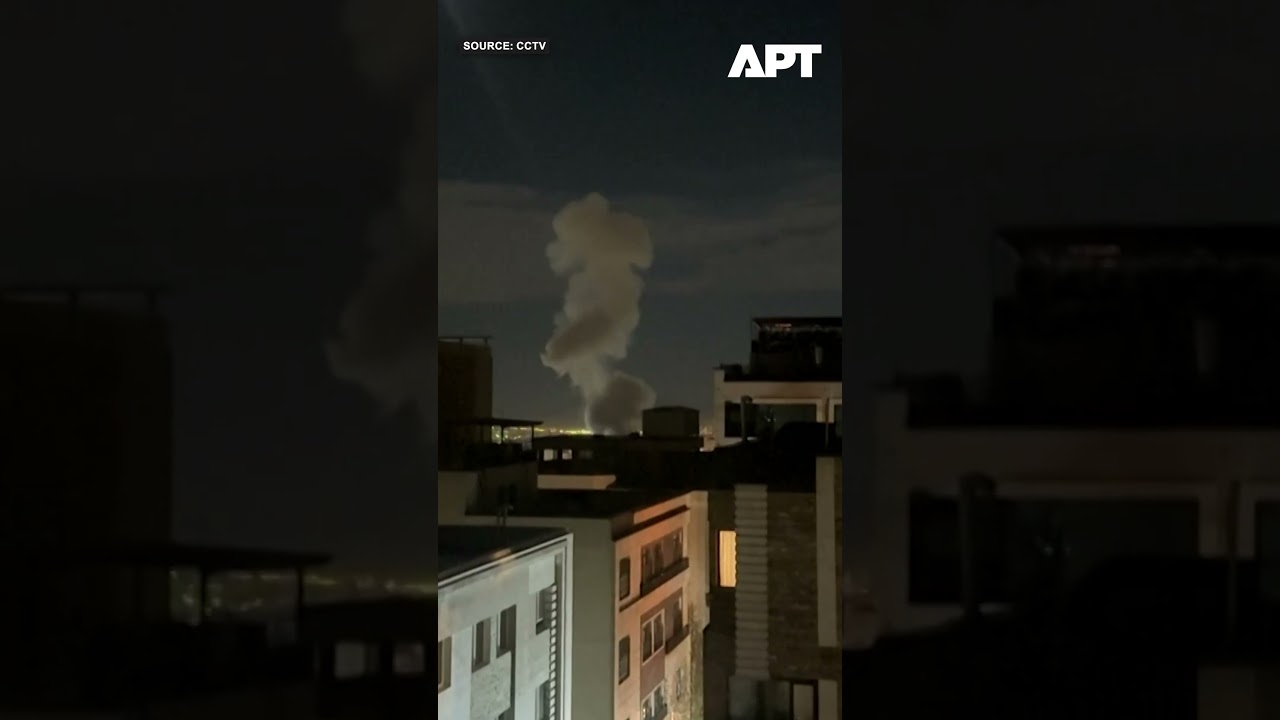 Tehran Hit By Loud Explosions As Smoke Engulfs Skyline | APT
