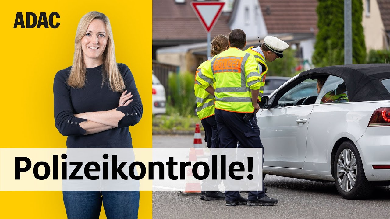 Achtung - Das darf die Polizei NICHT! | ADAC | Recht? Logisch!