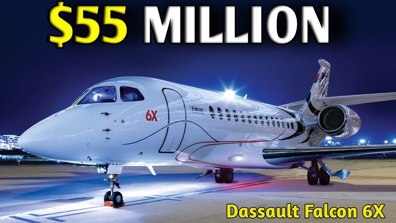 Inside the $47 Million Dassault Falcon 6X – The Widest Cabin Private Jet #luxury #jet 