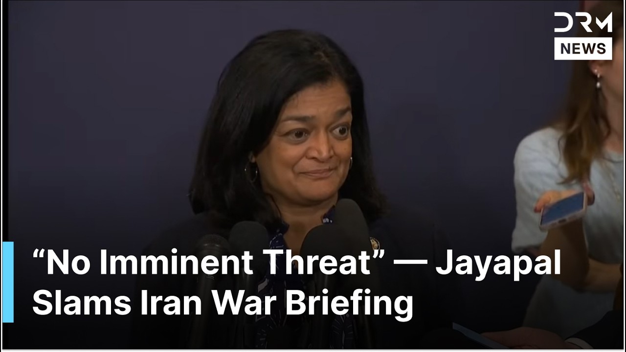 “No Imminent Threat”, Rep Jayapal Says Iran Strike Lacks Justification, Demands Congress Vote | AC1G
