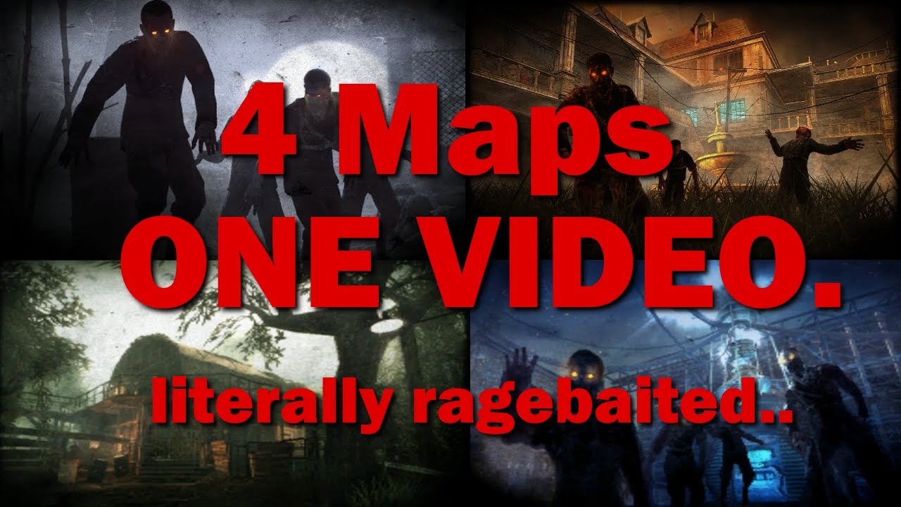 EVERY MAP ON COD WAW - LITERAL RAGEBAIT